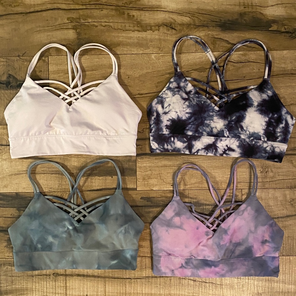 JoyLab Women's 4-pack Size Medium Strappy Sport Bras